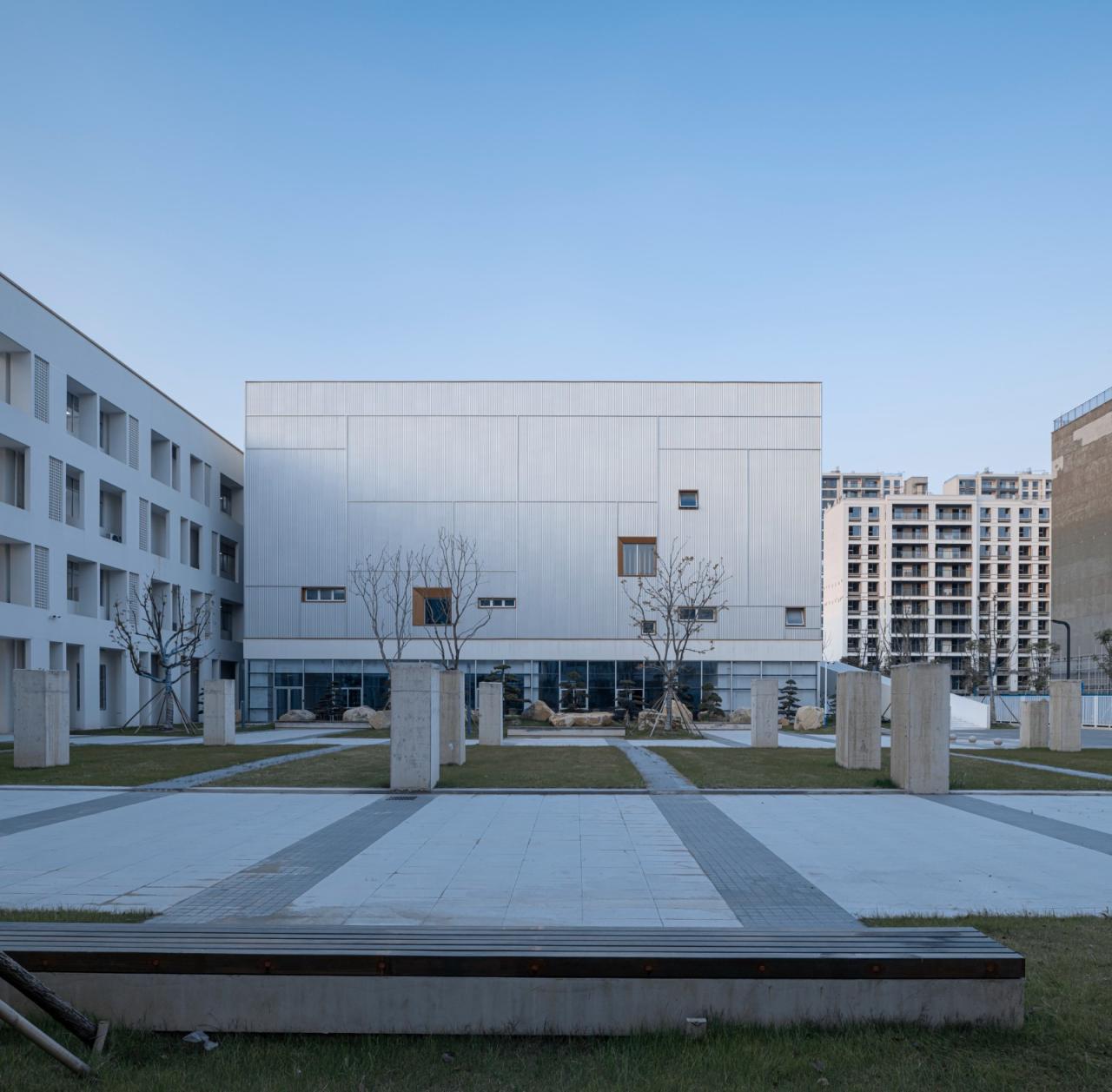 BIM建筑|南通市能达中学 / 九城都市建筑