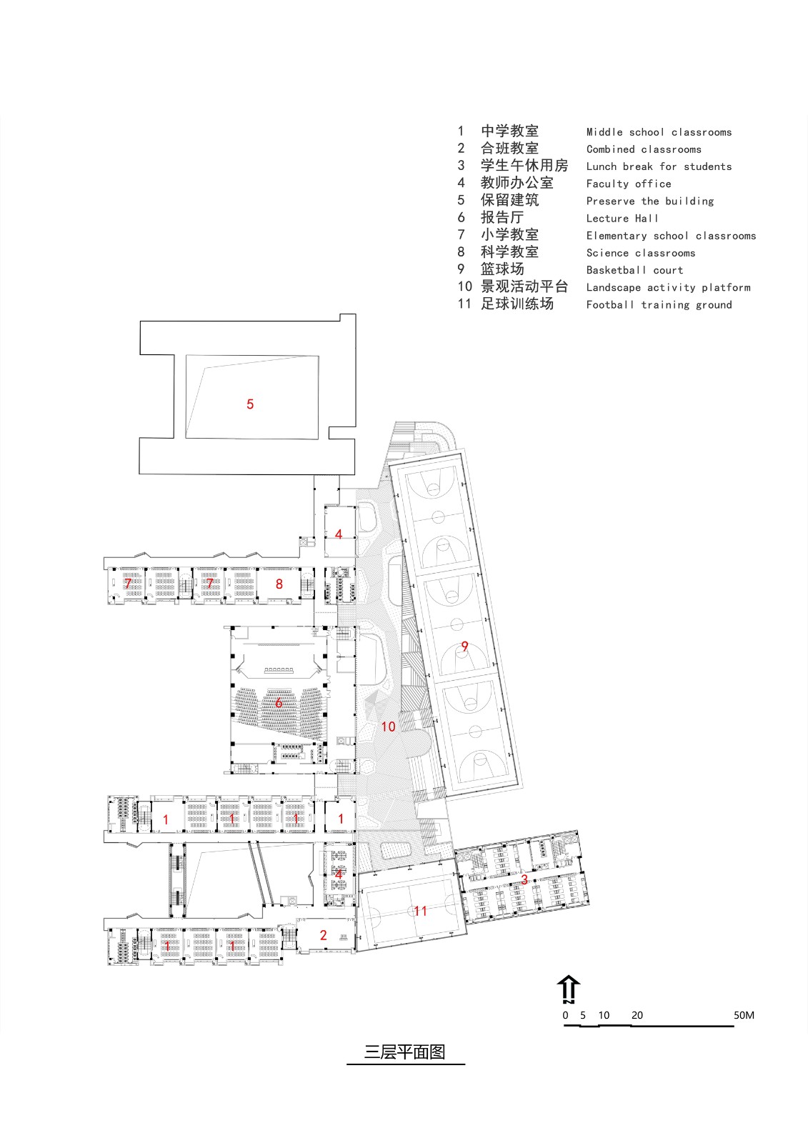 BIM建筑|深圳市坪山区科源实验学校 / 申都设计