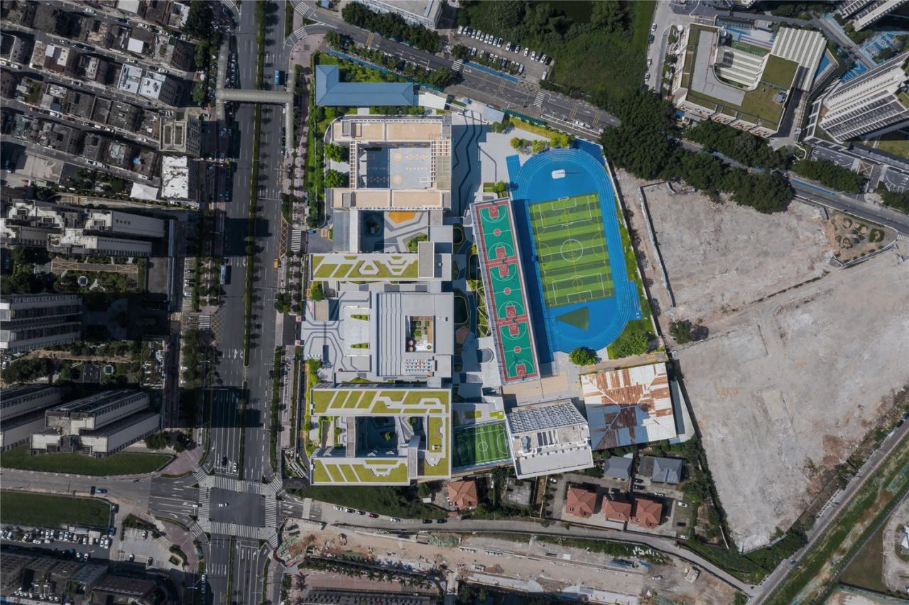 BIM建筑|深圳市坪山区科源实验学校 / 申都设计