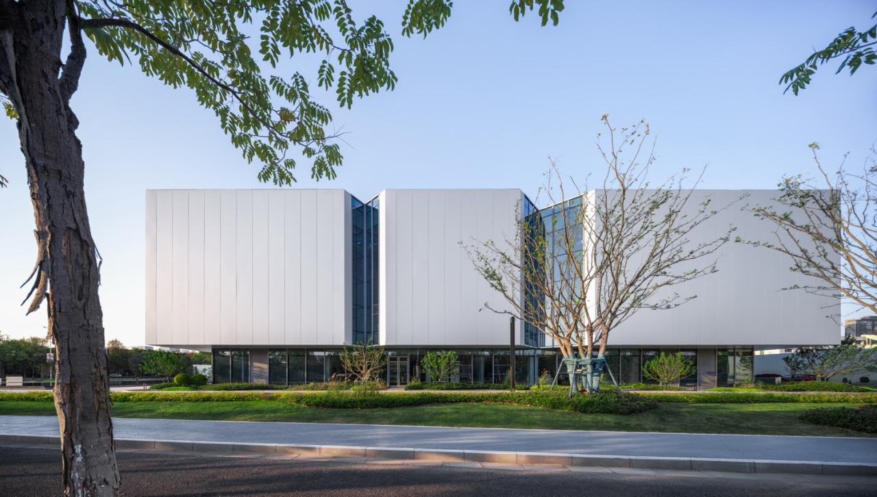 BIM建筑|中瑞生态城低碳技术创新促进中心 / 米丈建筑