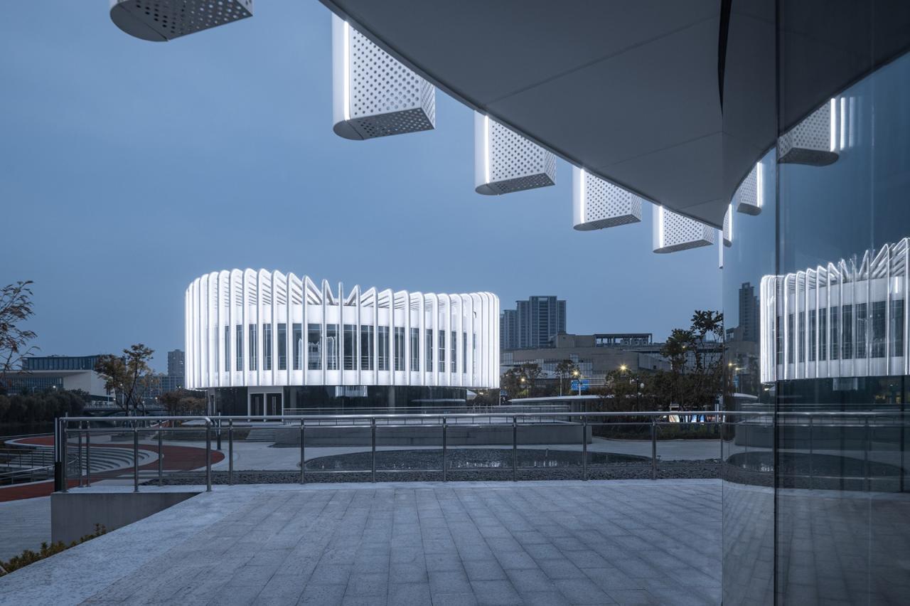 BIM建筑|兰花阁：九流渡滨河艺术街区 / UUA建筑师事务所