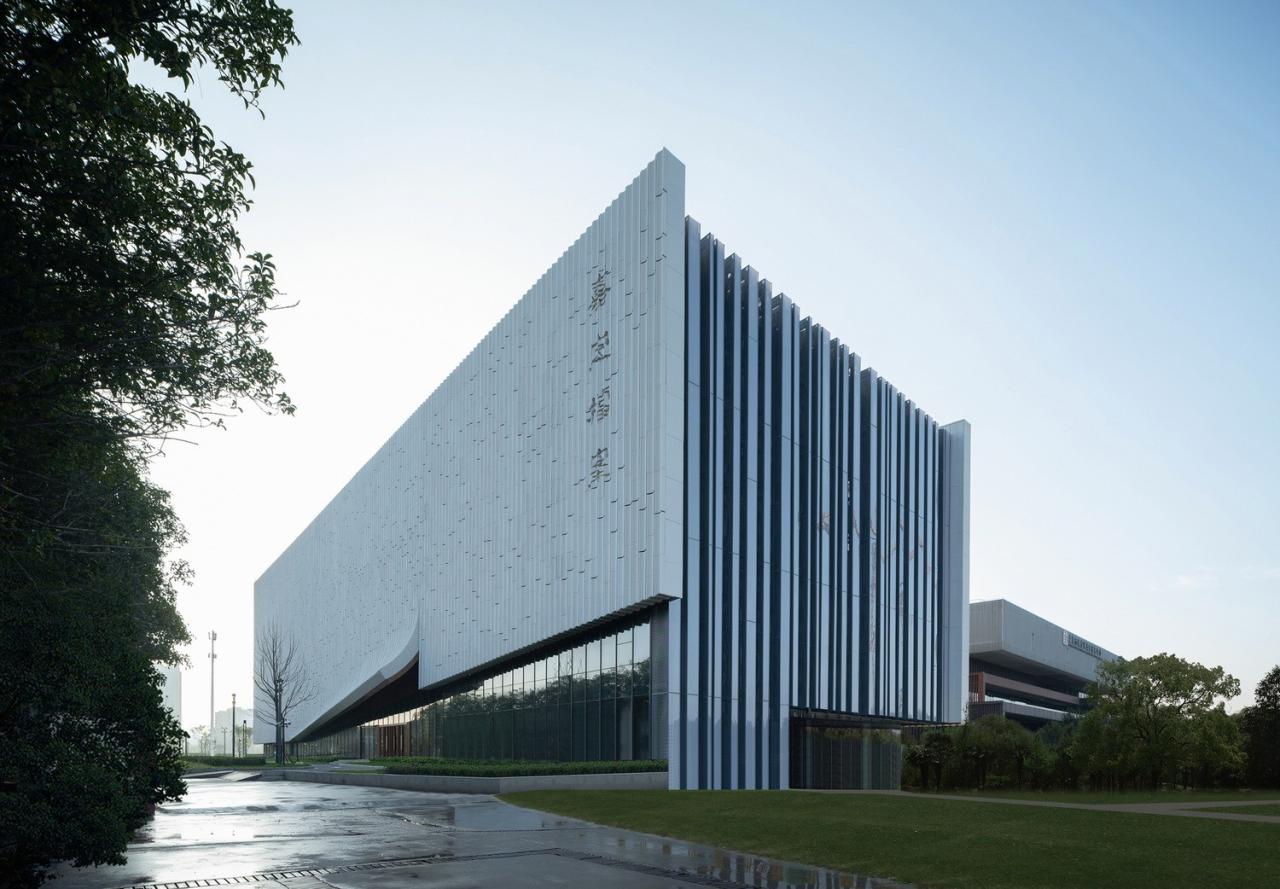 BIM建筑|上海嘉定区档案馆 / 华建集团上海建筑设计研究院