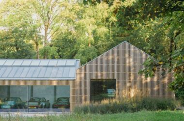 BIM建筑|宾德洛斯·道斯为经典保时捷收藏家打造车棚-BIM建筑网