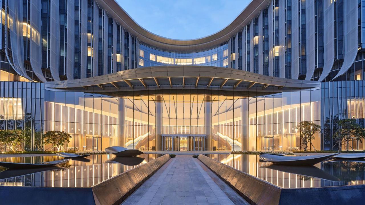 BIM建筑|南沙国际金融论坛（IFF）永久会址 / 同济大学建筑设计研究院