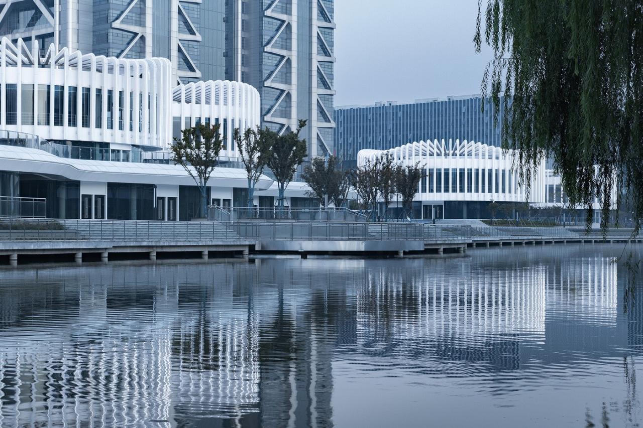 BIM建筑|兰花阁：九流渡滨河艺术街区 / UUA建筑师事务所