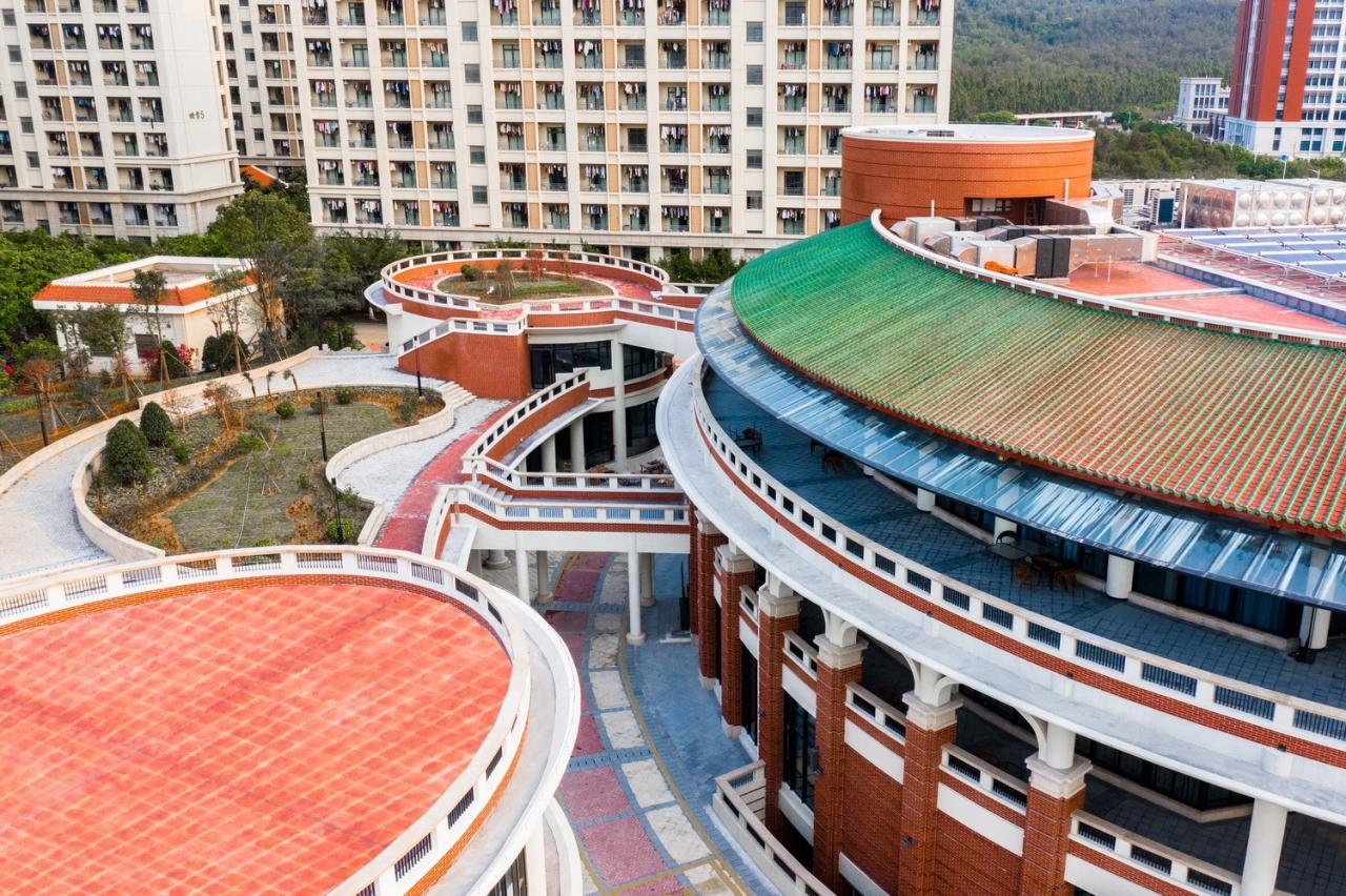 BIM建筑|厦门大学翔安校区中部学生食堂（思源餐厅）/ 厦门大学建筑设计研究院有限公司（AUAD）