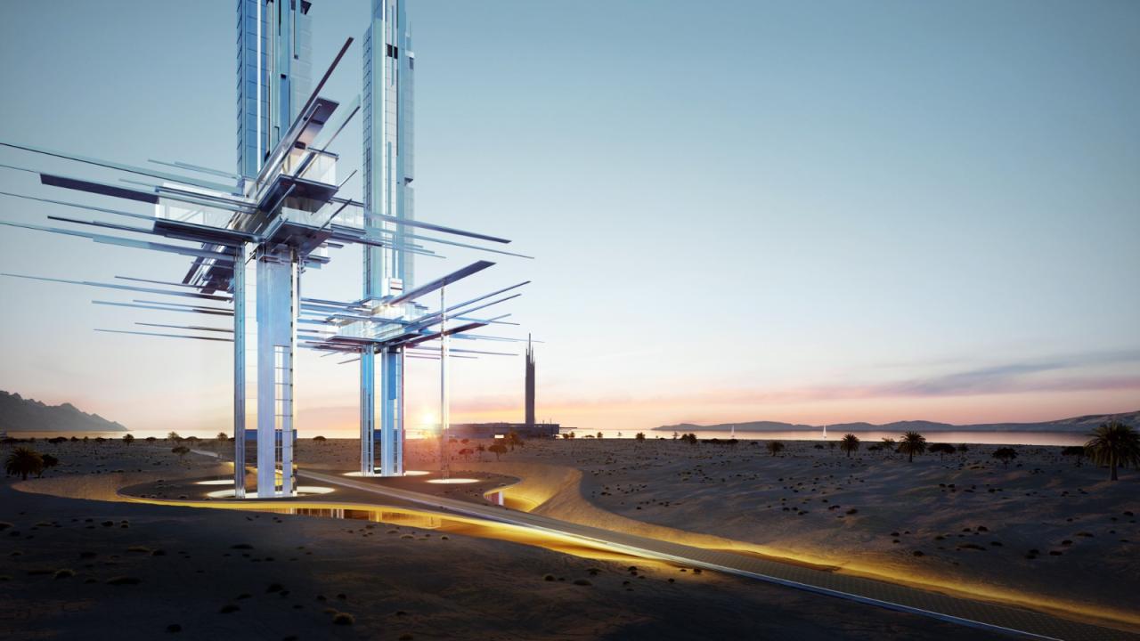 BIM建筑|未来豪华海滨度假胜地 —— Epicon / 10 Design