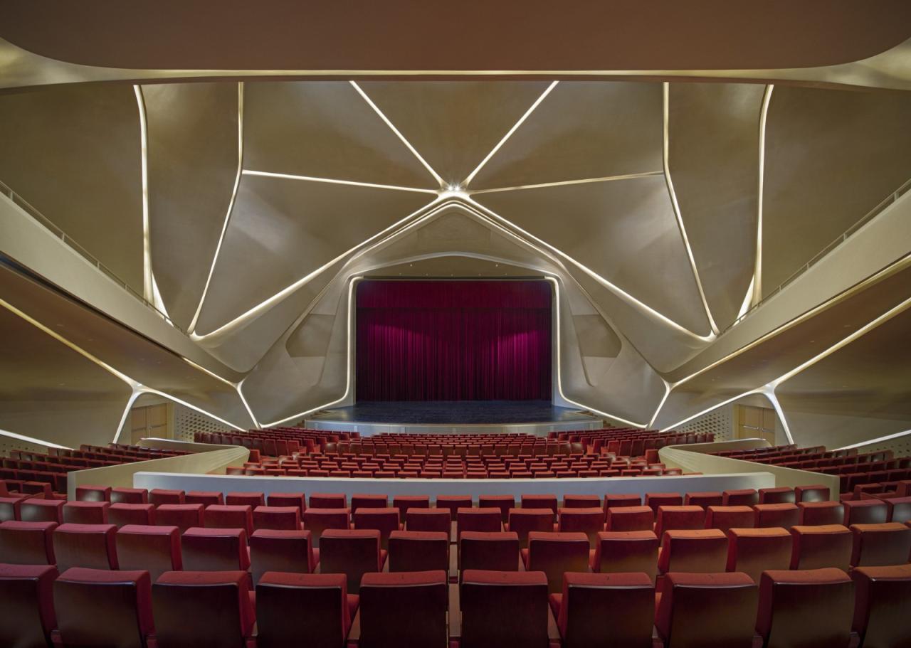 BIM建筑|珠海金湾市民艺术中心 / 扎哈·哈迪德建筑事务所