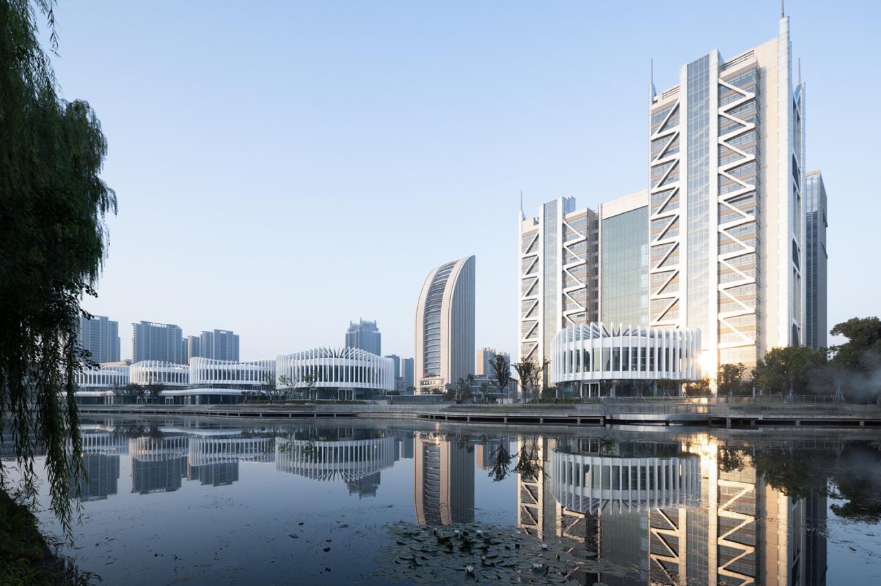 BIM建筑|兰花阁：九流渡滨河艺术街区 / UUA建筑师事务所