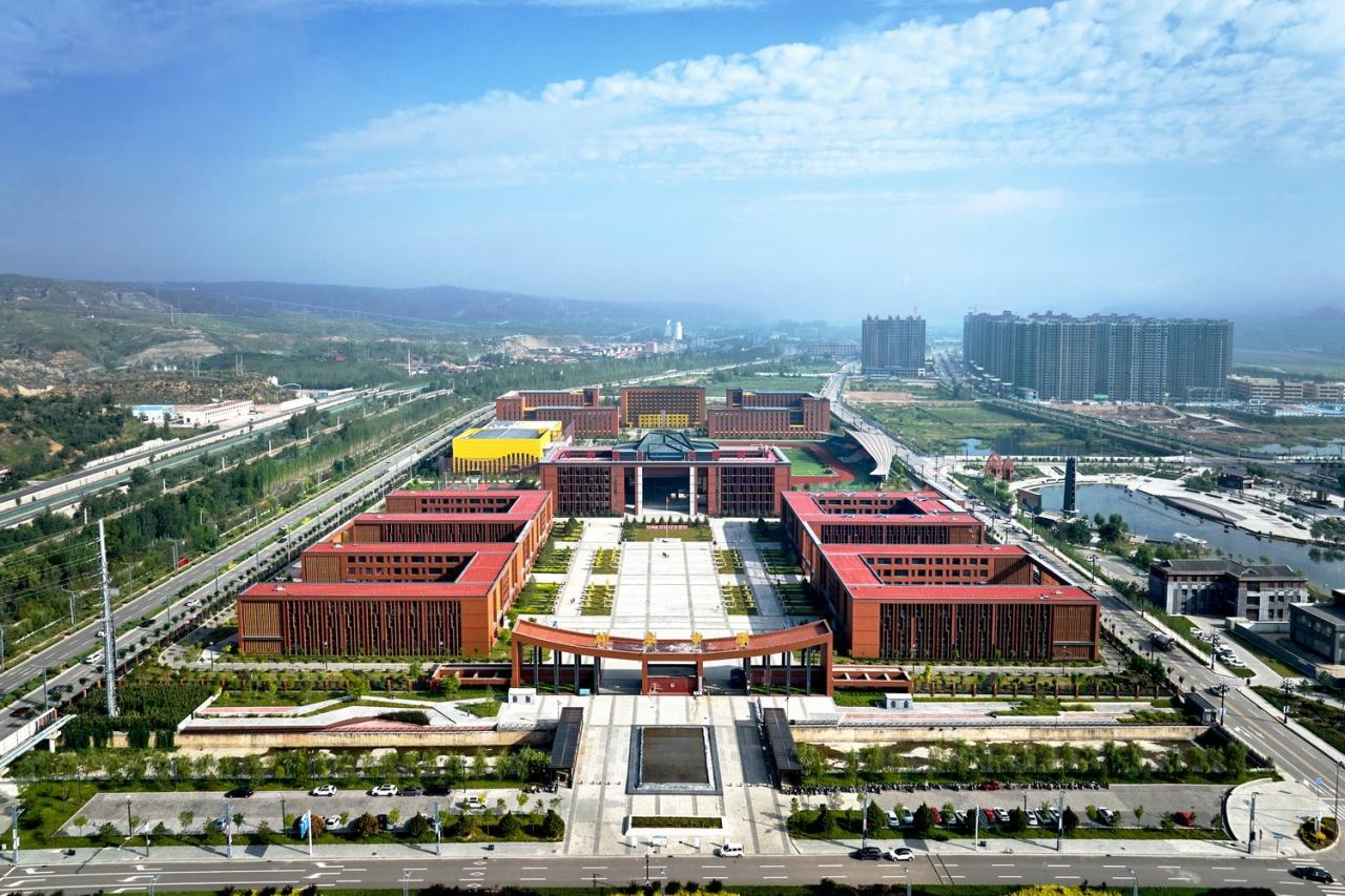 BIM建筑|神木中学项目 / 中科院建筑设计研究院有限公司