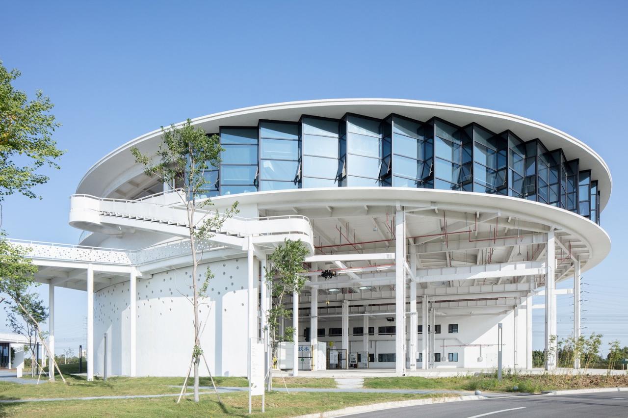 BIM建筑|宜兴城市污水资源概念厂 / 清华院 素朴工作室