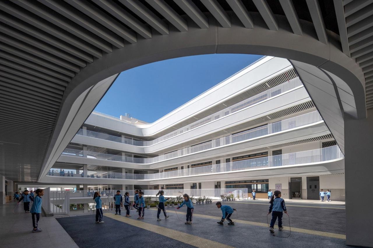 BIM建筑|厦门市金榜小学 / 厦门合立道工程设计一院 一致建筑工作室