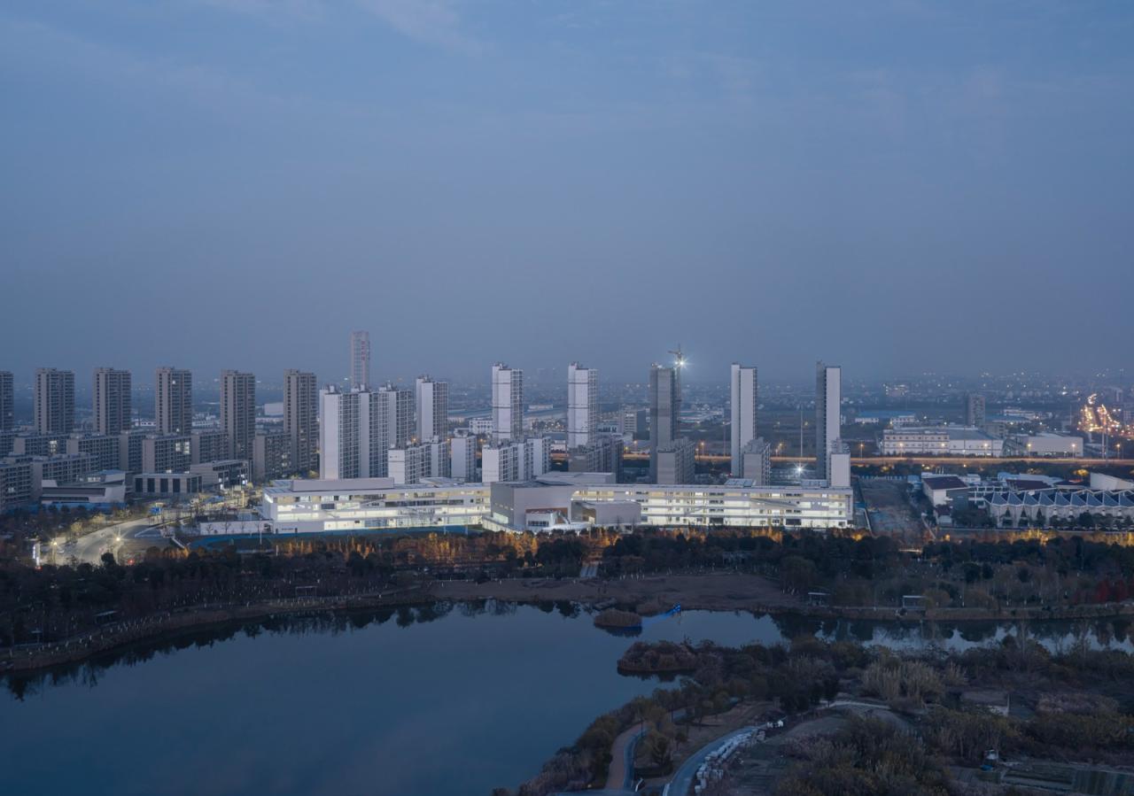 BIM建筑|南通市能达中学 / 九城都市建筑