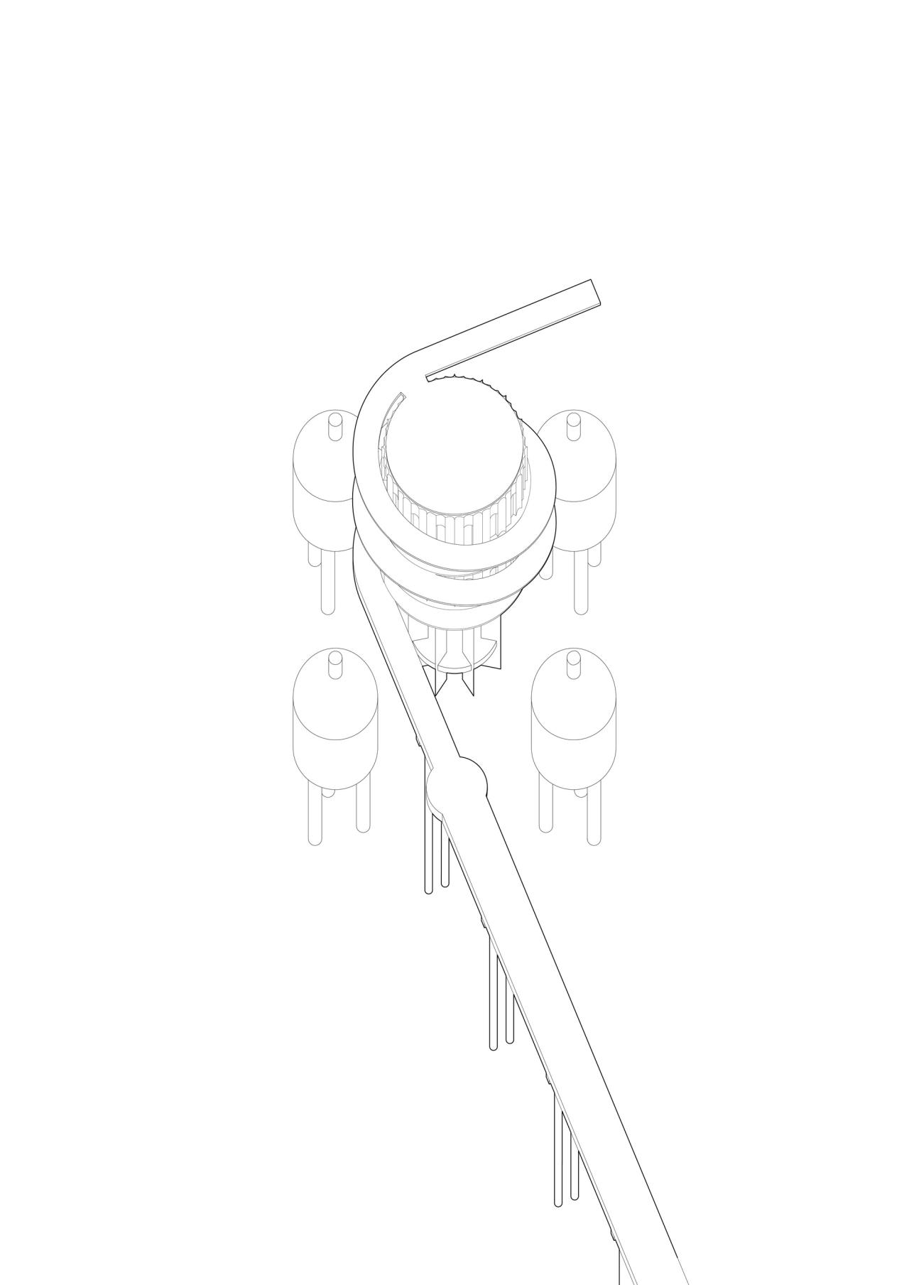 BIM建筑|扭转塔和螺旋站，上海海上的生态基础设施 / HCCH合尘建筑
