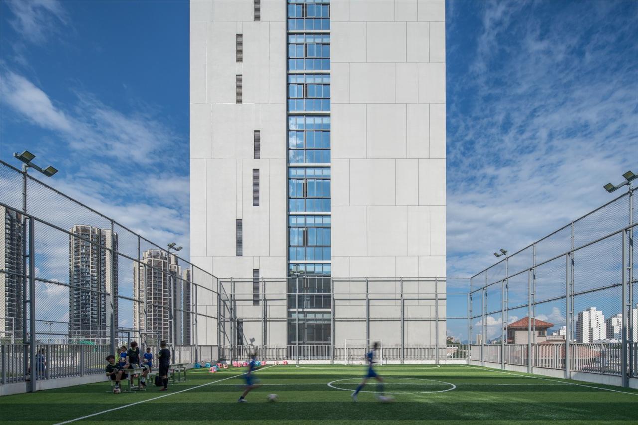 BIM建筑|深圳市坪山区科源实验学校 / 申都设计