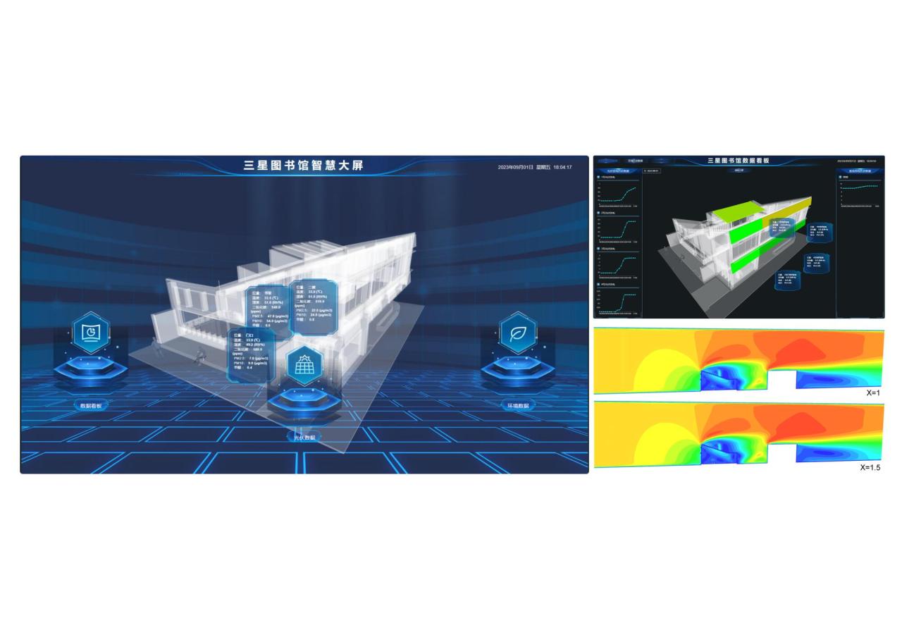 BIM建筑|陕西希望工程校园图书馆2.0 / 垣建筑