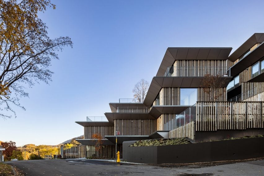 BIM建筑|隈研吾在山坡上设计住宅区