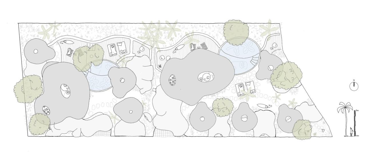 BIM建筑|巴厘岛 Bandido - La Lourdes & La Matilde 别墅 / Javi Diaz