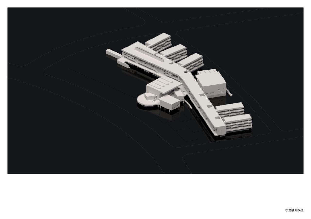 BIM建筑|南通市能达中学 / 九城都市建筑