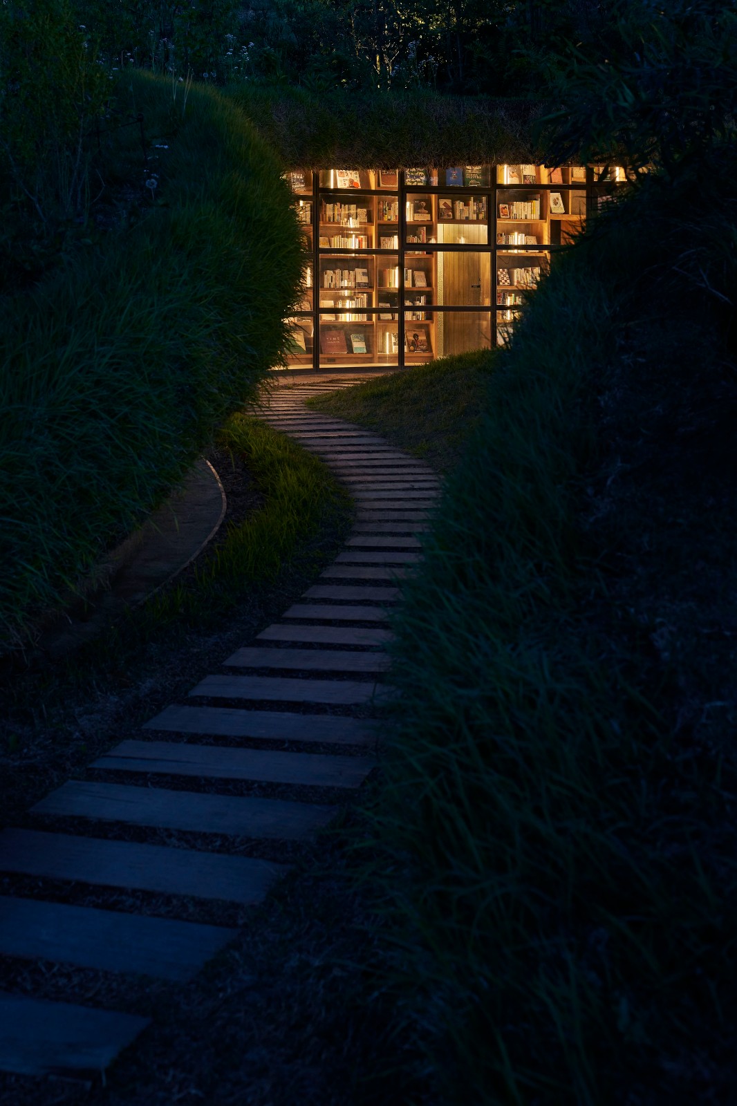 BIM建筑|晴天耕田雨天看书，农民的地球图书馆 / 中村拓志建筑事务所 & NAP