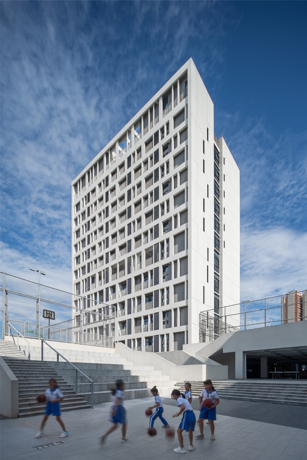 BIM建筑|深圳市坪山区科源实验学校 / 申都设计