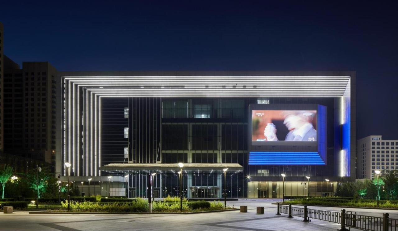 BIM建筑|神木新闻文化中心 / 中科院建筑设计研究院有限公司