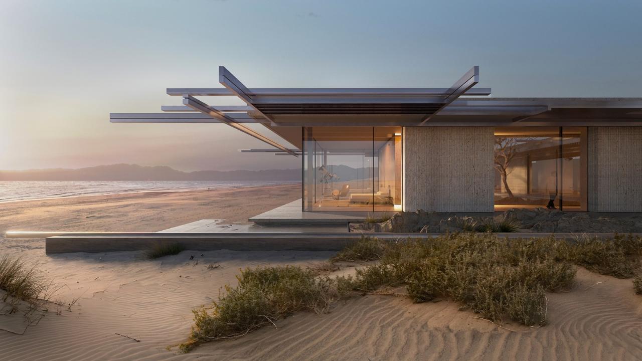 BIM建筑|未来豪华海滨度假胜地 —— Epicon / 10 Design