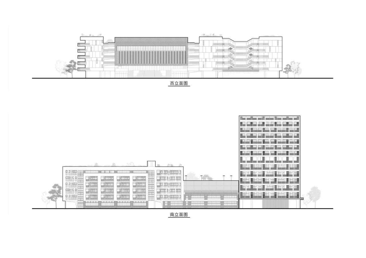 BIM建筑|深圳市坪山区科源实验学校 / 申都设计