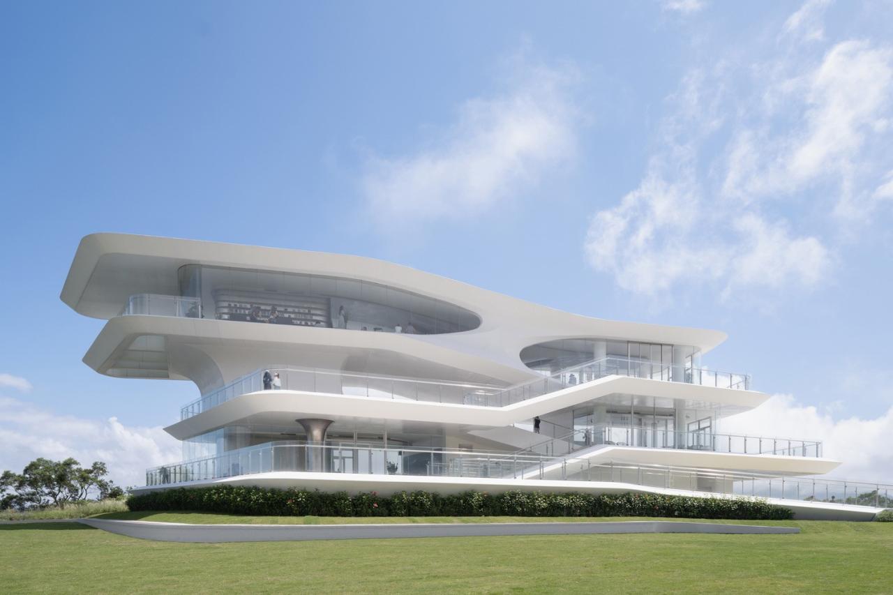 BIM建筑|孟凡浩深圳首作，山海新地标，盐田云海驿站 / line+建筑事务所