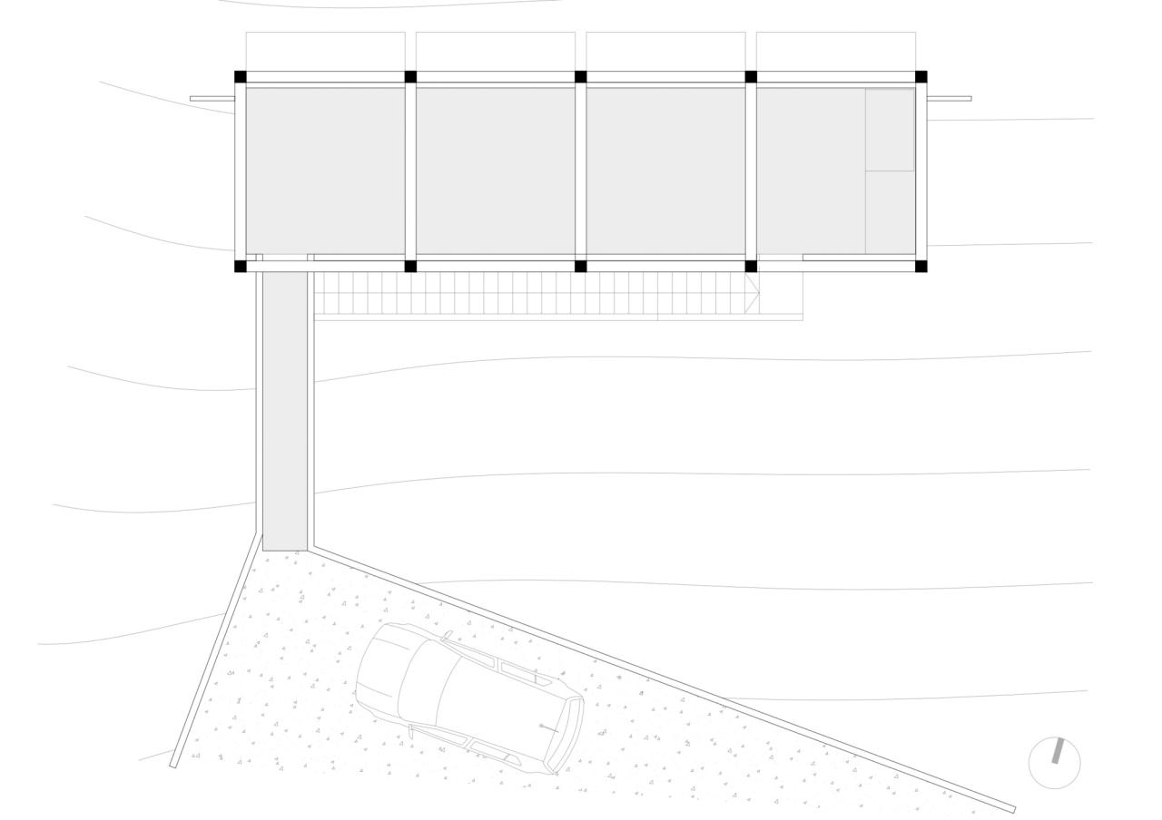 BIM建筑|高处之宅 / Agustín Berzero + Manuel Gonzalez Veglia (Tectum arquitectura)