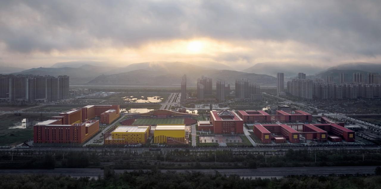 BIM建筑|神木中学项目 / 中科院建筑设计研究院有限公司