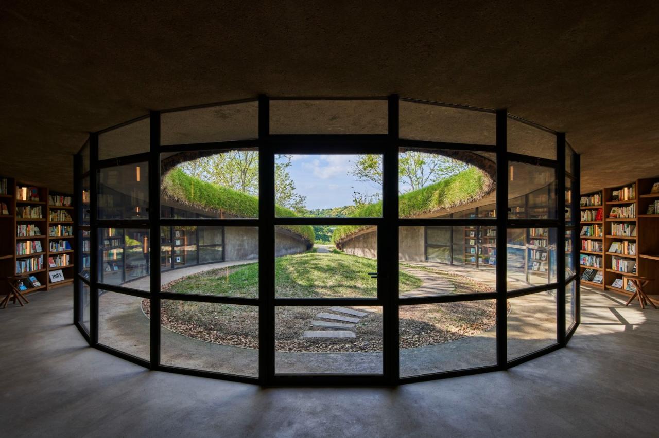BIM建筑|晴天耕田雨天看书，农民的地球图书馆 / 中村拓志建筑事务所 & NAP