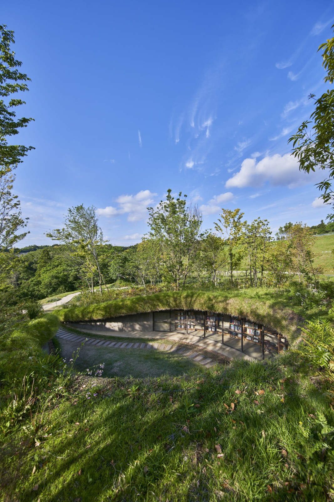 BIM建筑|晴天耕田雨天看书，农民的地球图书馆 / 中村拓志建筑事务所 & NAP