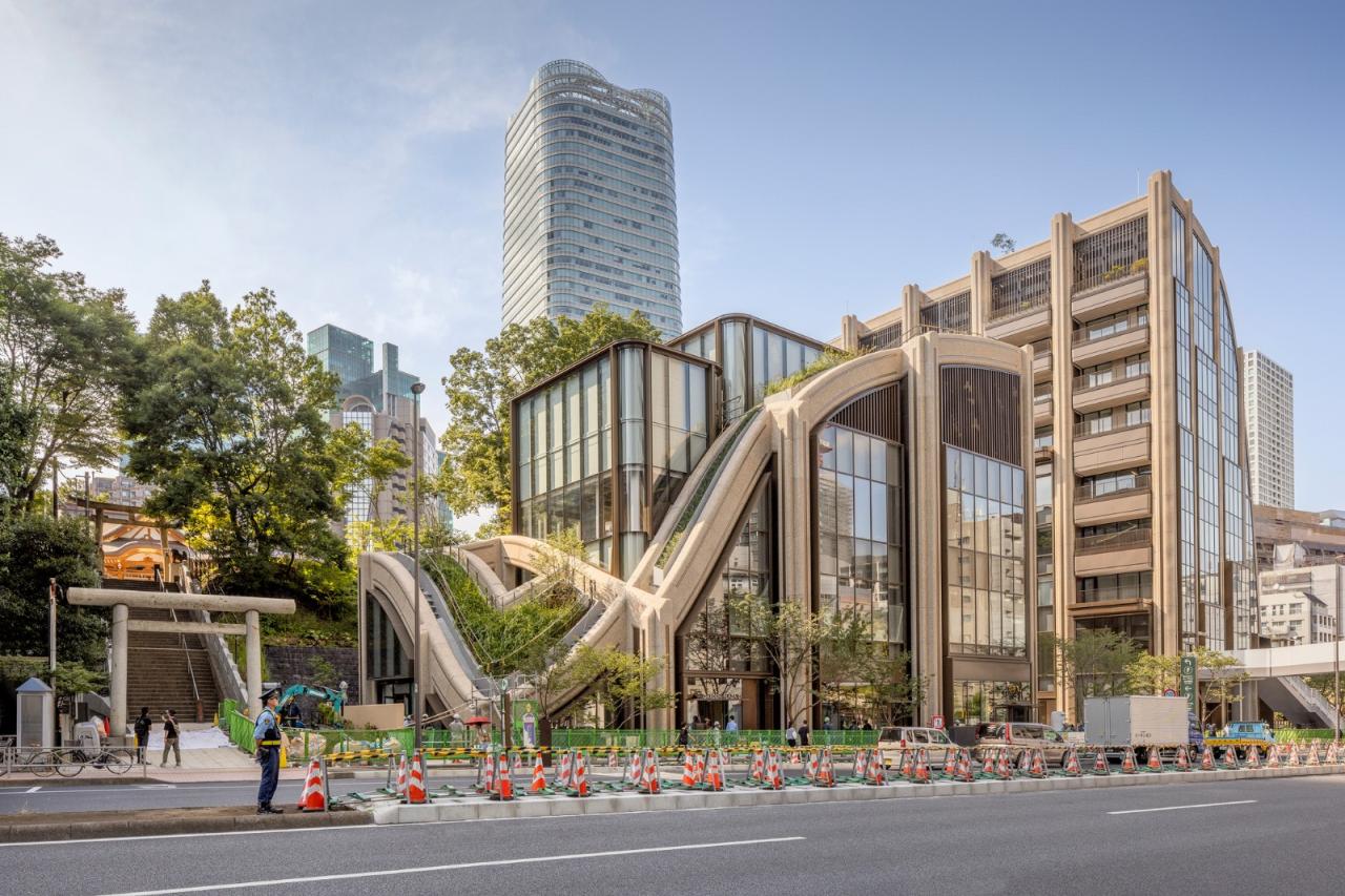 BIM建筑|东京麻布台新城 Azabudai Hills / Heatherwick
