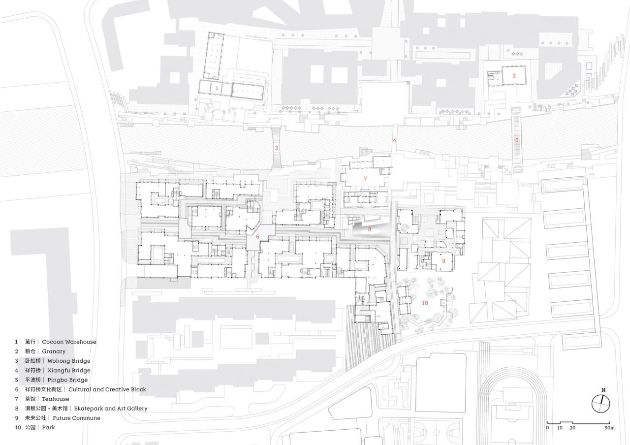 BIM建筑|祥符桥传统风貌街区：市井复兴与街区活化 / goa大象设计