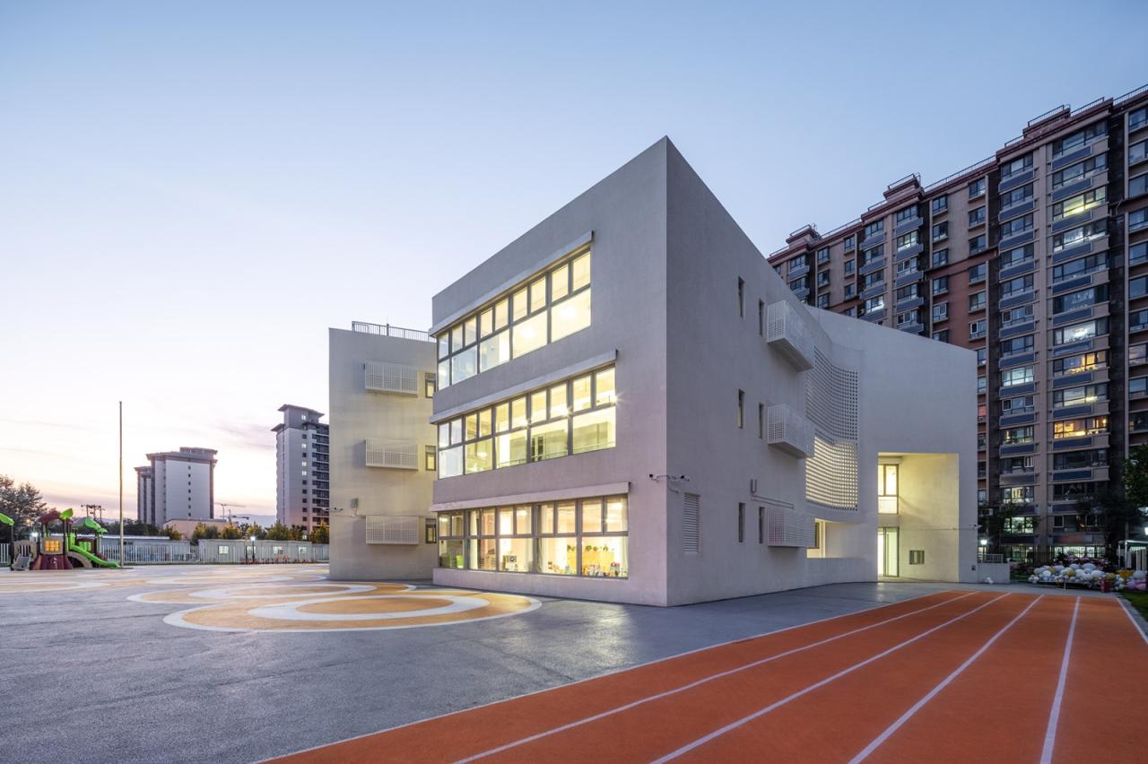 BIM建筑|可开放幼儿园，北京 / 非常建筑