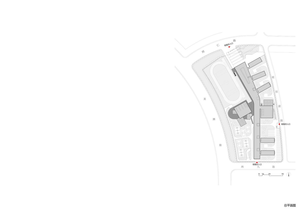 BIM建筑|南通市能达中学 / 九城都市建筑