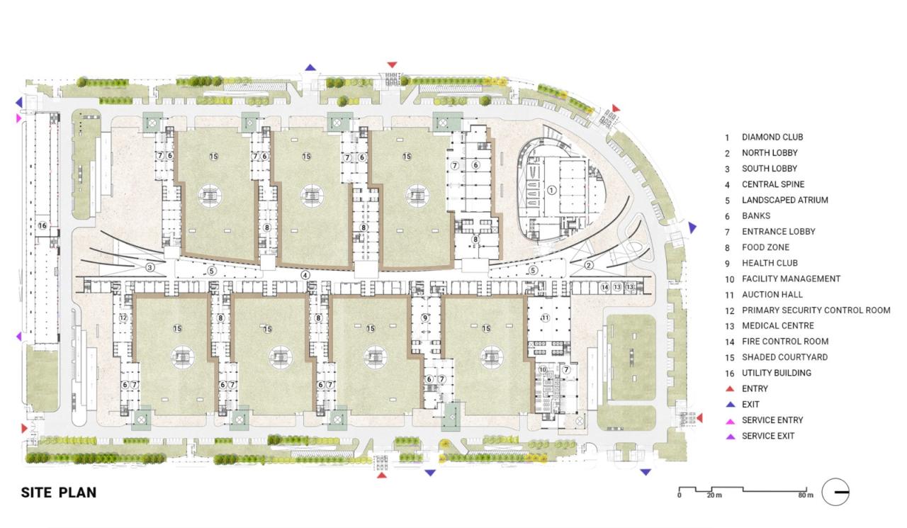 BIM建筑|Surat 钻石交易所 / Morphogenesis