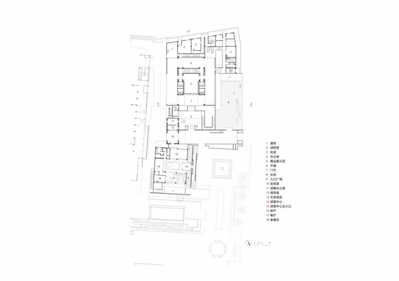 BIM建筑|蔡元培广场及孑民图书馆 / 浙江大学建筑设计研究院