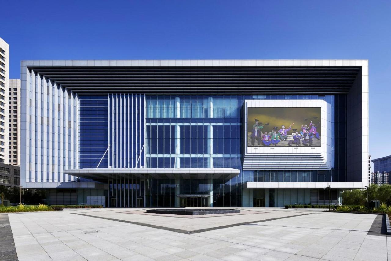 BIM建筑|神木新闻文化中心 / 中科院建筑设计研究院有限公司