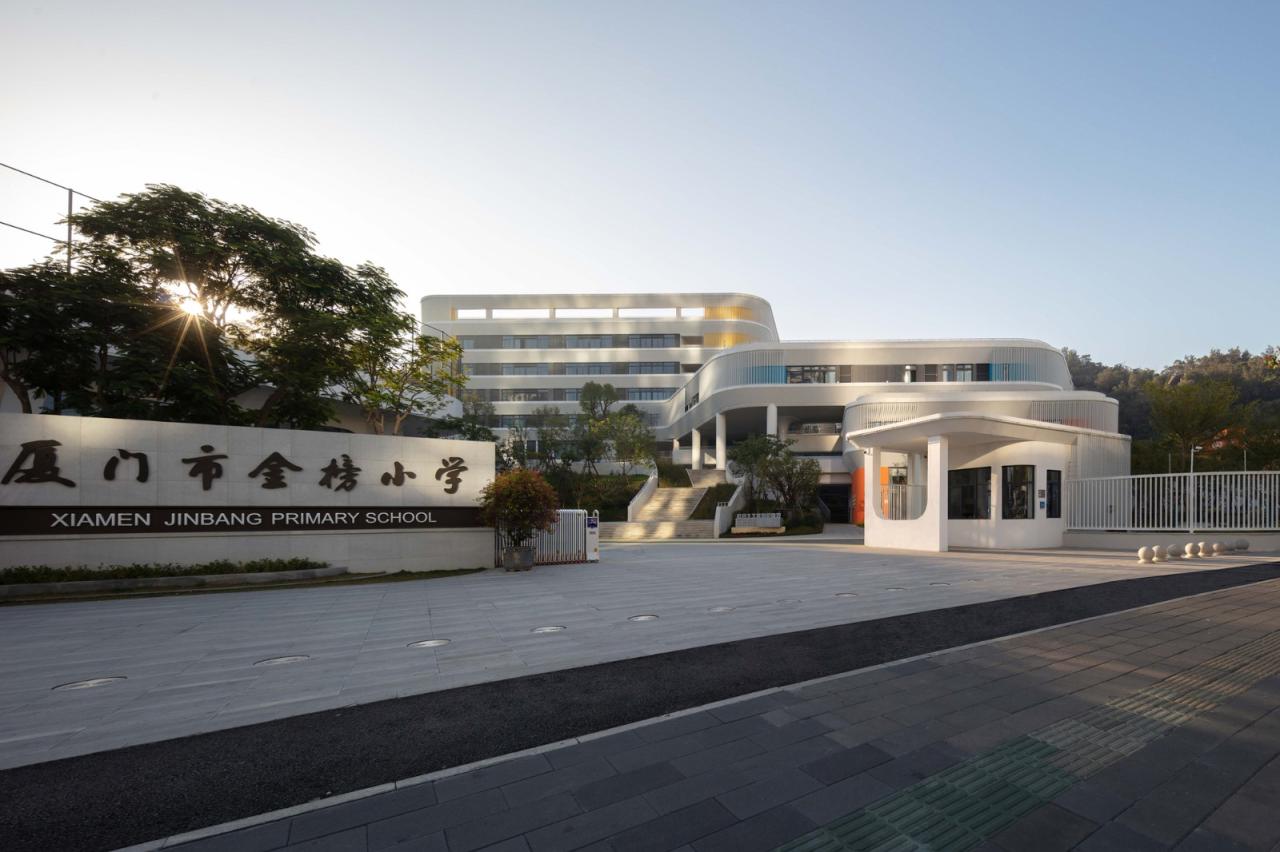 BIM建筑|厦门市金榜小学 / 厦门合立道工程设计一院 一致建筑工作室