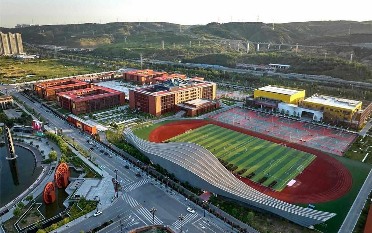 BIM建筑|神木中学项目 / 中科院建筑设计研究院有限公司