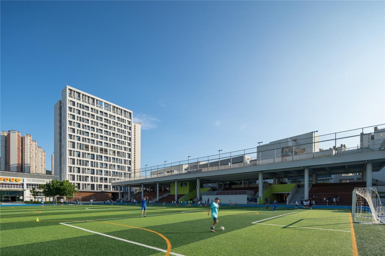 BIM建筑|深圳市坪山区科源实验学校 / 申都设计