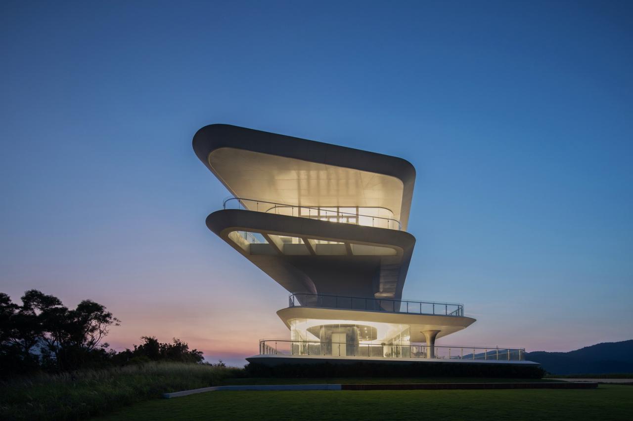 BIM建筑|孟凡浩深圳首作，山海新地标，盐田云海驿站 / line+建筑事务所