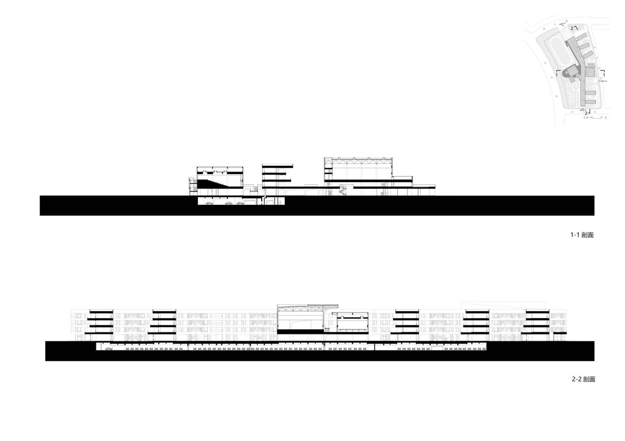 BIM建筑|南通市能达中学 / 九城都市建筑