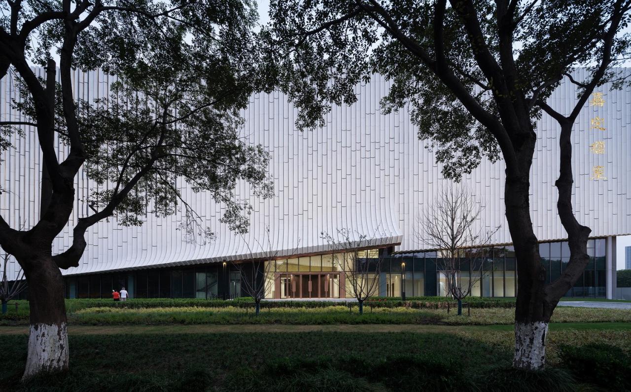 BIM建筑|上海嘉定区档案馆 / 华建集团上海建筑设计研究院