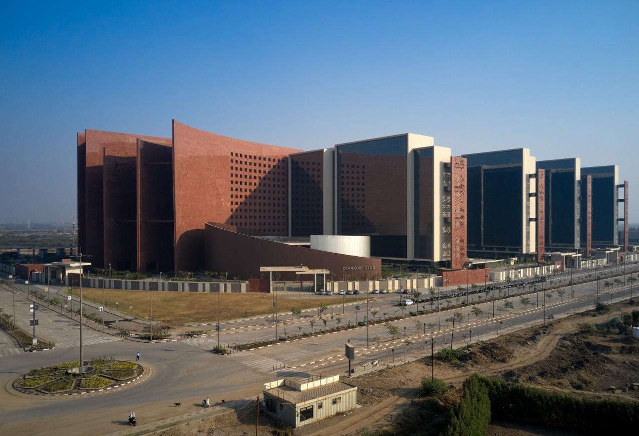 BIM建筑|Surat 钻石交易所 / Morphogenesis