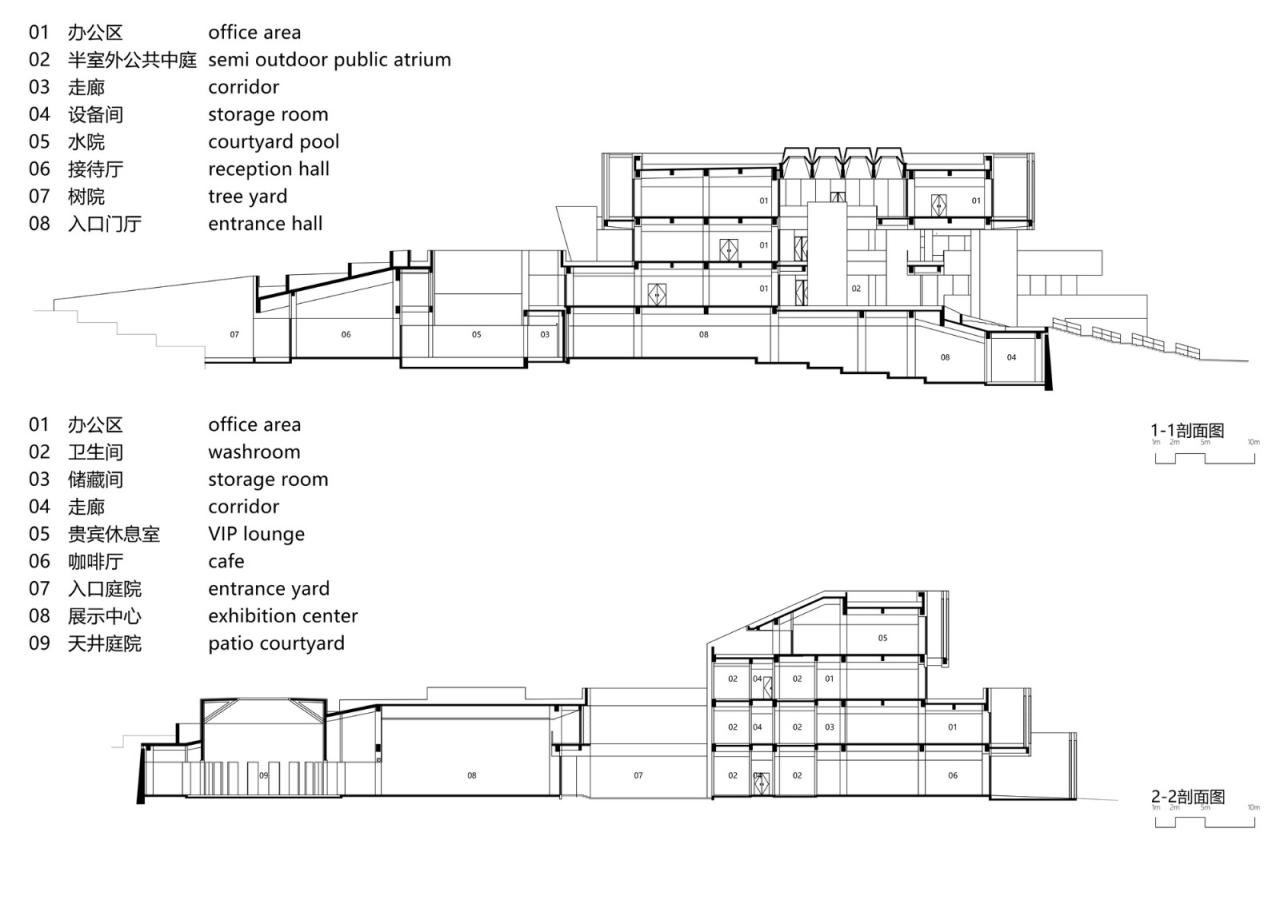 BIM建筑|海南生态智慧新城数字市政厅 / 清华大学建筑设计研究院 素朴建筑工作室