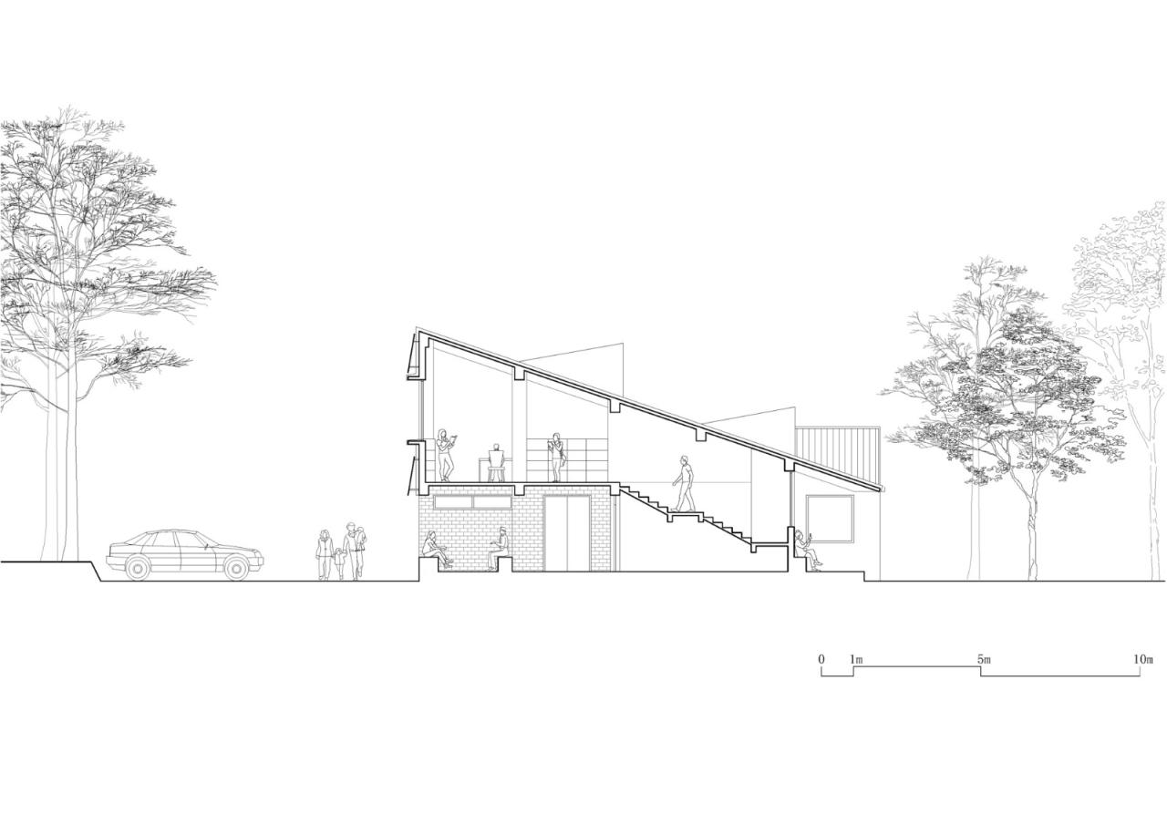 BIM建筑|陕西希望工程校园图书馆2.0 / 垣建筑