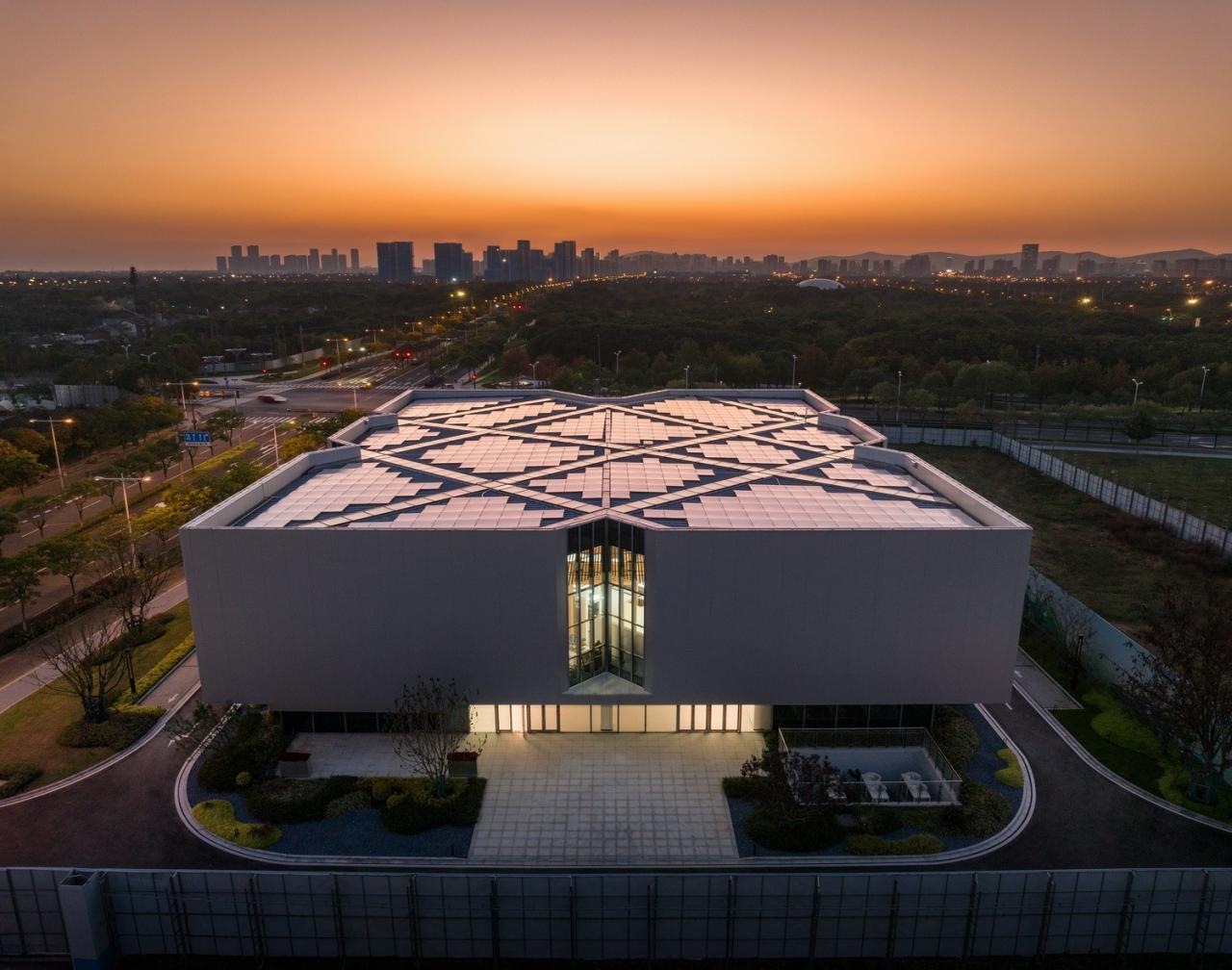 BIM建筑|中瑞生态城低碳技术创新促进中心 / 米丈建筑